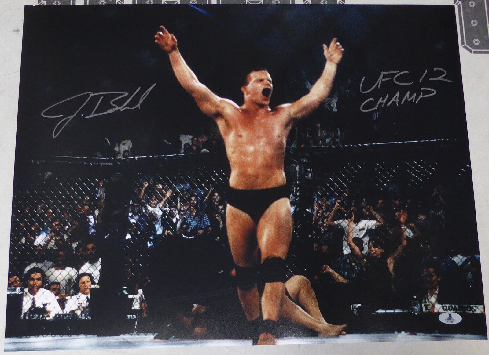 Jerry Bohlander Signed UFC 12 16x20 Photo Poster painting BAS Beckett COA Picture Autograph 16 8