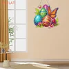 Easter 2D Flat DIY Hanging Diamond Art Ornament Home Window Pendant (Butterfly)
