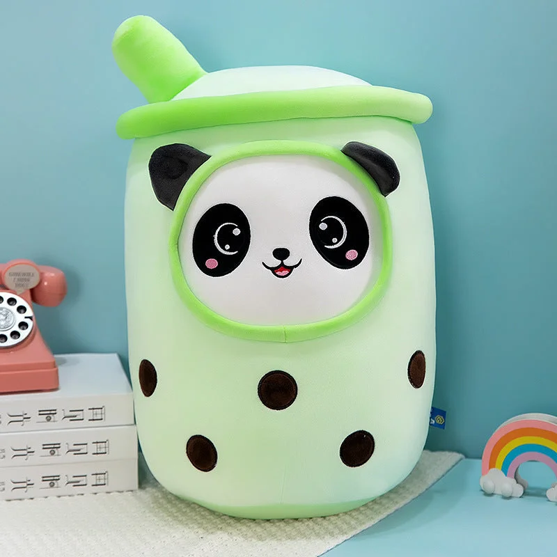 Cuteeeshop Cute Panda Boba Tea Plushies Kawaii Boba Family Perfect Gift