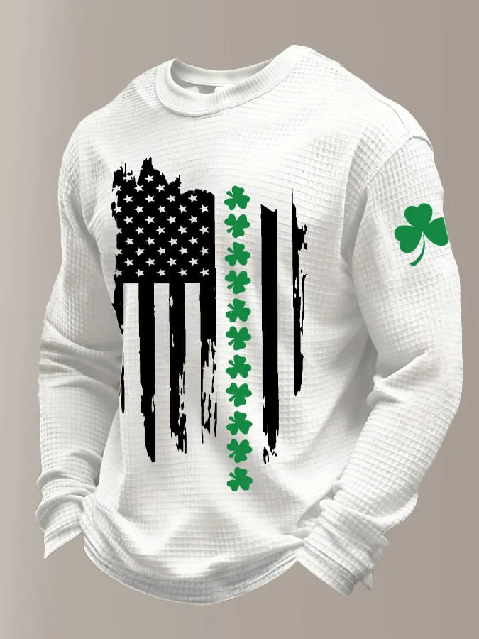 Men's St. Patrick's Day Printed Casual Top  socialshop