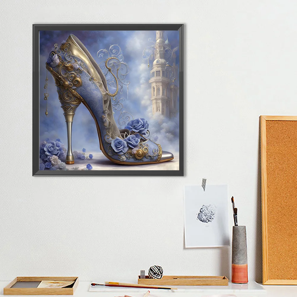 Full Round Diamond Painting 40*40cm - High Heel