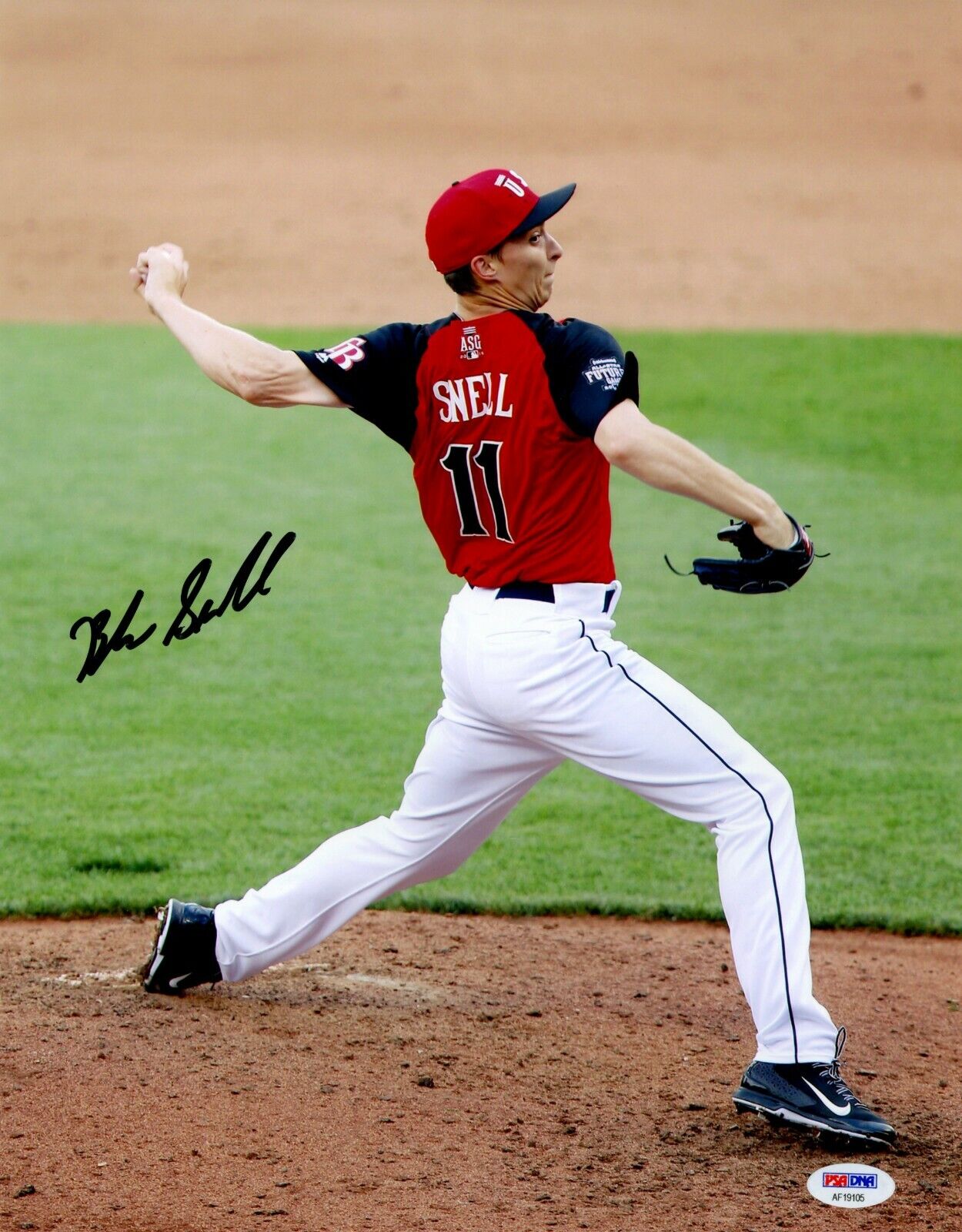 Blake Snell Signed 11x14 Photo Poster painting PSA COA Auto Rookie RC Rays Photo Poster paintinggraph Cy Young