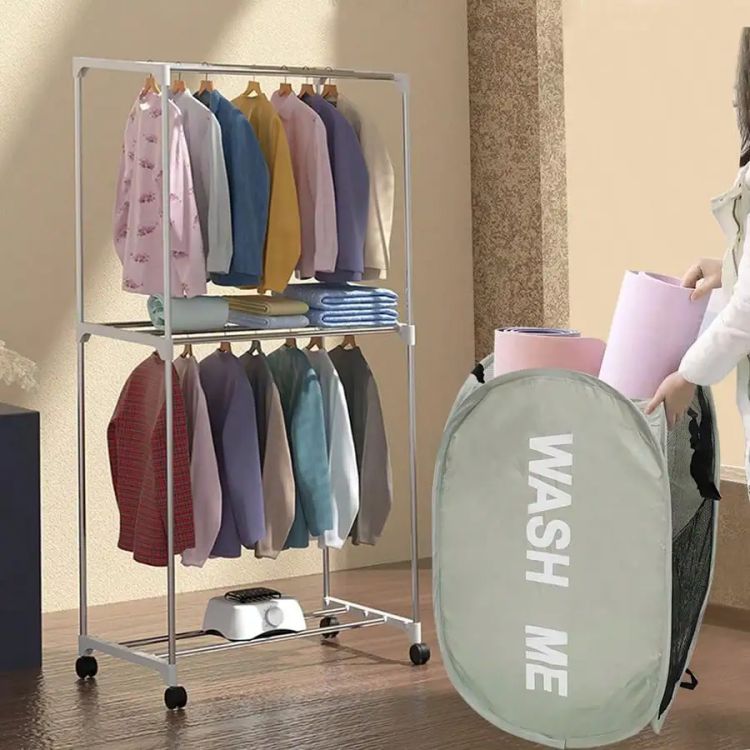 Likron Watches Premium Space-Saving Pop-Up Laundry Hamper Collapsible Breathable Mesh Organizer for Elegant Home Storage