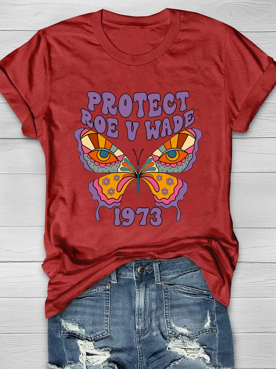 Protect Roe V Wade 1973 Short Sleeve T-Shirt