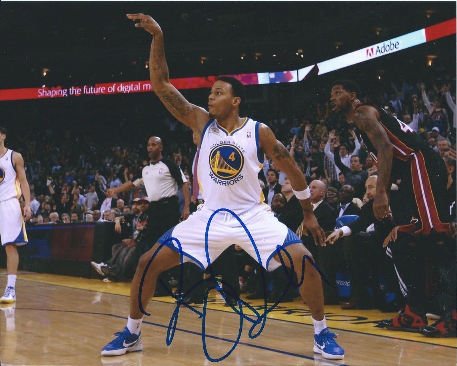 BRANDON RUSH signed autographed 8X10 Photo Poster painting GOLDEN STATE WARRIORS w/COA