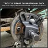 Universal Brake Drum Disassembly Tool 4 Hole Handheld for Motorcylce Accessories