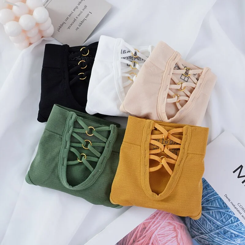 Cotton Women Hollow Out Thong Panties Underwear Seamless Sport Briefs Low Waist Female Solid Panty Comfort Lady Lingerie