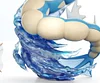 1/20 Scale World Zukan Evolution of Gyarados Set & Poliwrath Set & Politoed - Pokemon Resin Statue - VS Studio