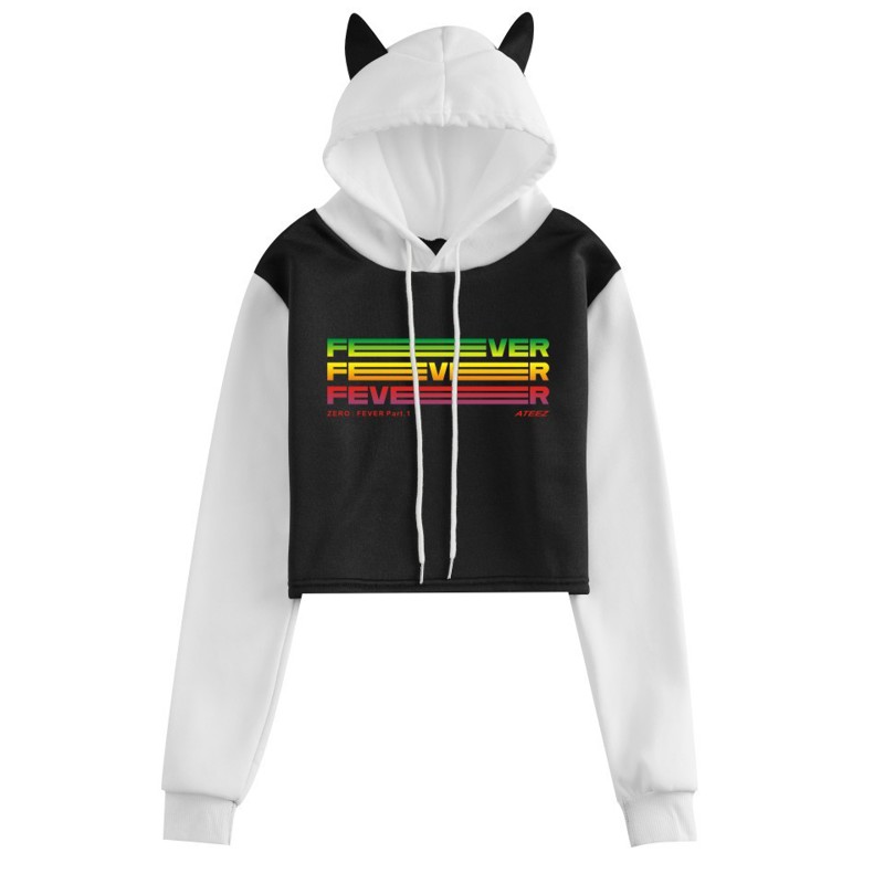 ATEEZ ZERO:FEVER Part.1 Cat Ear Hoodie