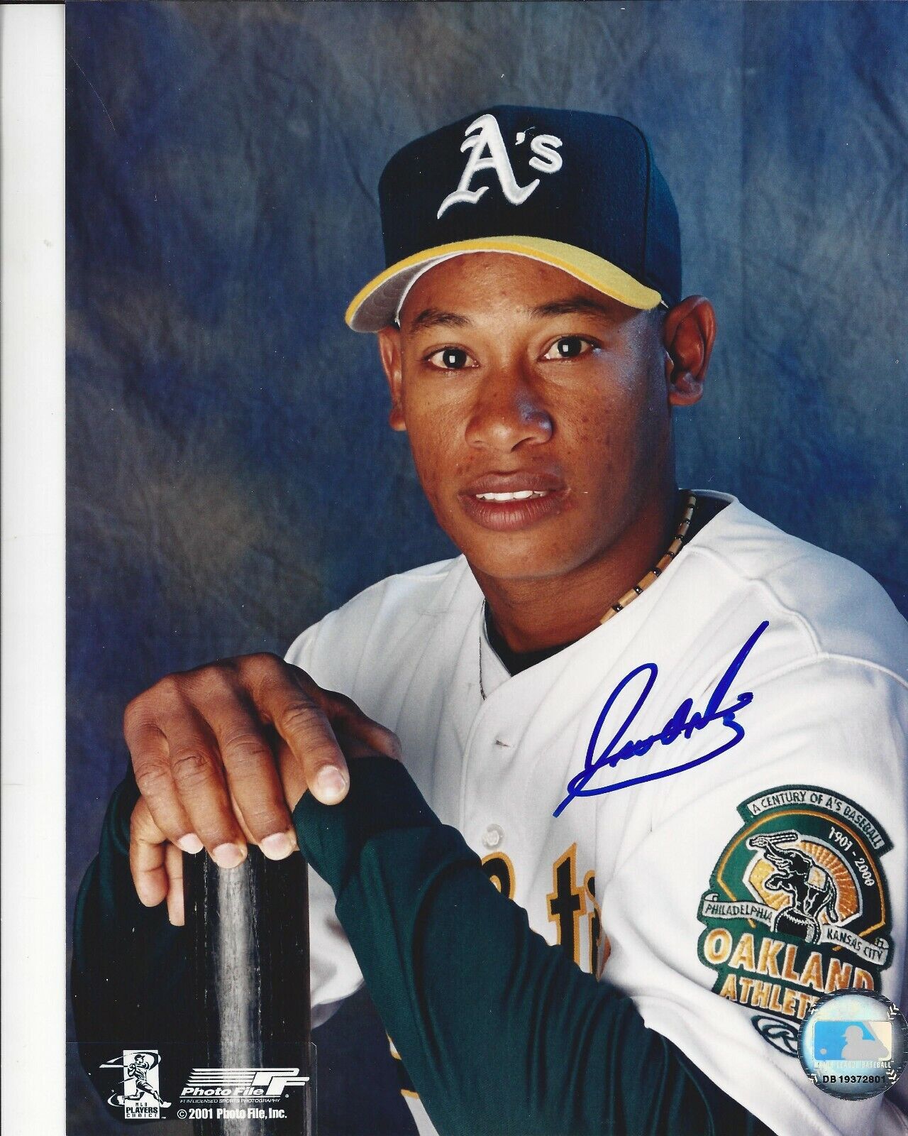 Jose Ortiz Autographed 8x10 Oakland A's In Person S008