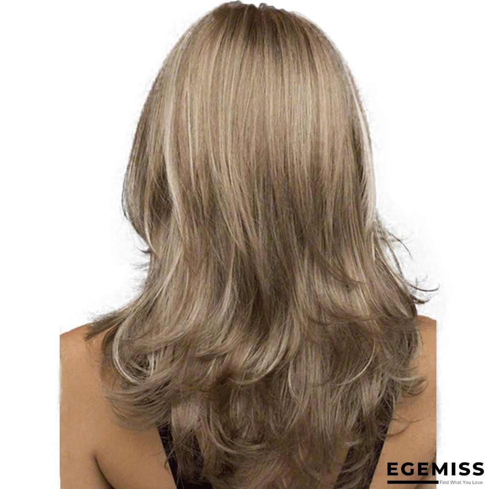 Fashion Lady's Long Curly Hair with Chemical Fiber Headgear | EGEMISS