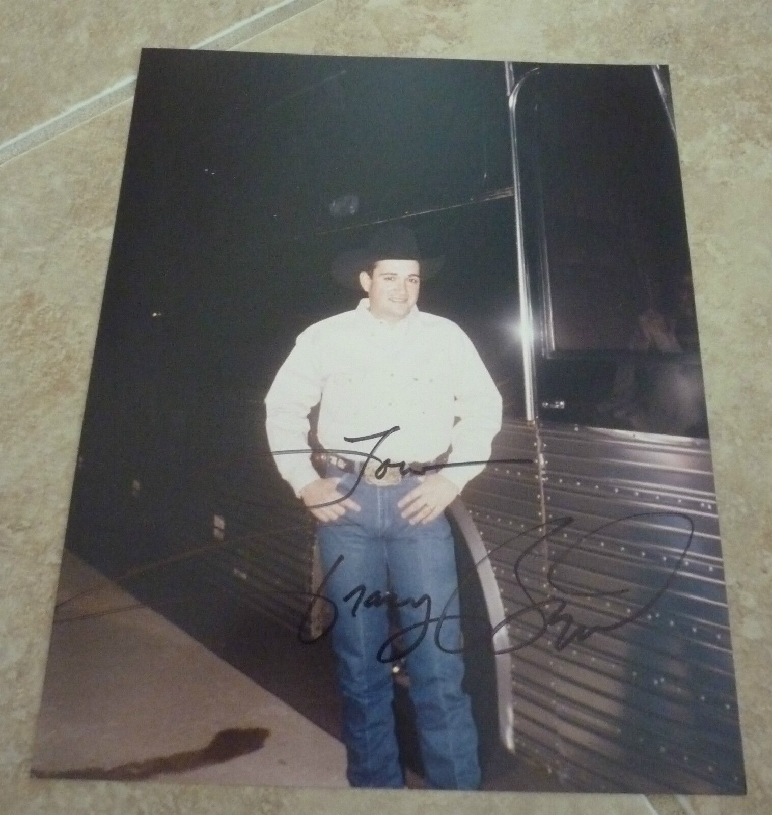 Tracy Byrd Signed Autograph Color Promo Photo Poster painting 8x10