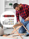 Electric Screwdriver Set LED Light Automatic Screwdriver for Furniture Gaming PC