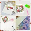 uk.everydayedeals 6Pcs DIY Diamond Painting Greeting Card - Mothers Day Wreath