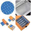 2-in-1 Diamond Art Storage Containers & Line-Up Tray, Upgrade Convex Point Bottom Design for Efficient Crafting