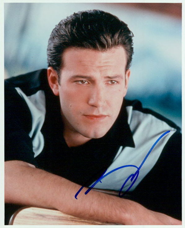 Ben Affleck signed 8x10 Photo Poster painting