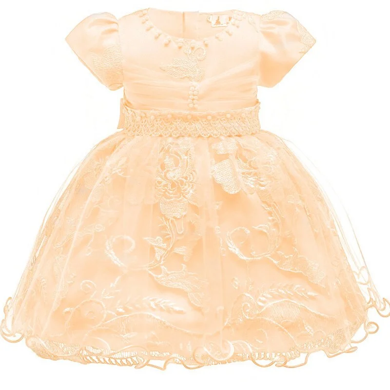 2019 NEW Baby Girl Christmas dress  For Girls 1 Year Birthday Flower Dresses For Wedding Princess Baptism Christening Birthday