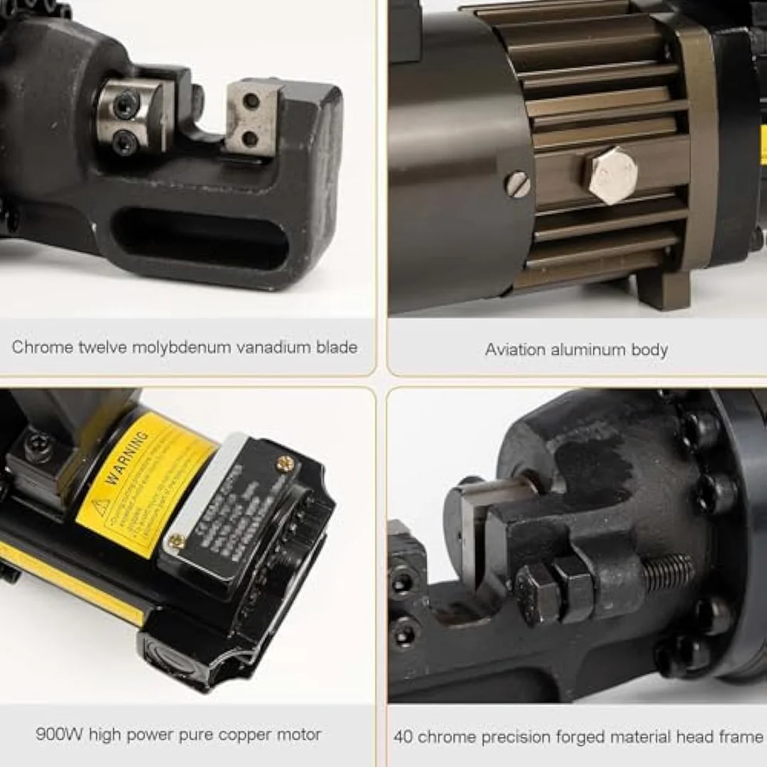 آلة قطع قضبان فولاذية كهربائية، آلة قطع قضبان فولاذية هيدروليكية، تستخدم لقطع قضبان فولاذية 4-16 مم وقضبان فولاذية متنوعة