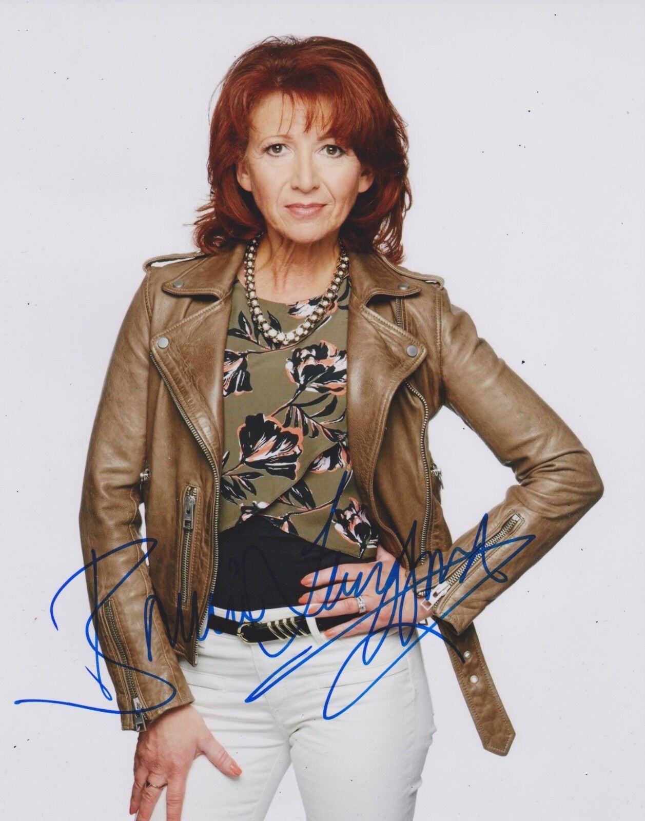 Bonnie Langford Signed Eastenders 10x8 Photo Poster painting AFTAL