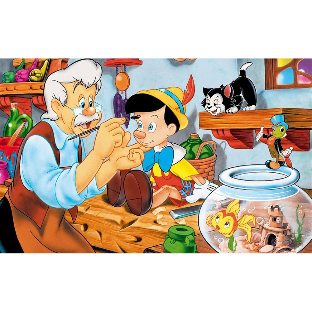 

40*60CM - Pinocchio - Round Drill Diamond Painting, 501 Original