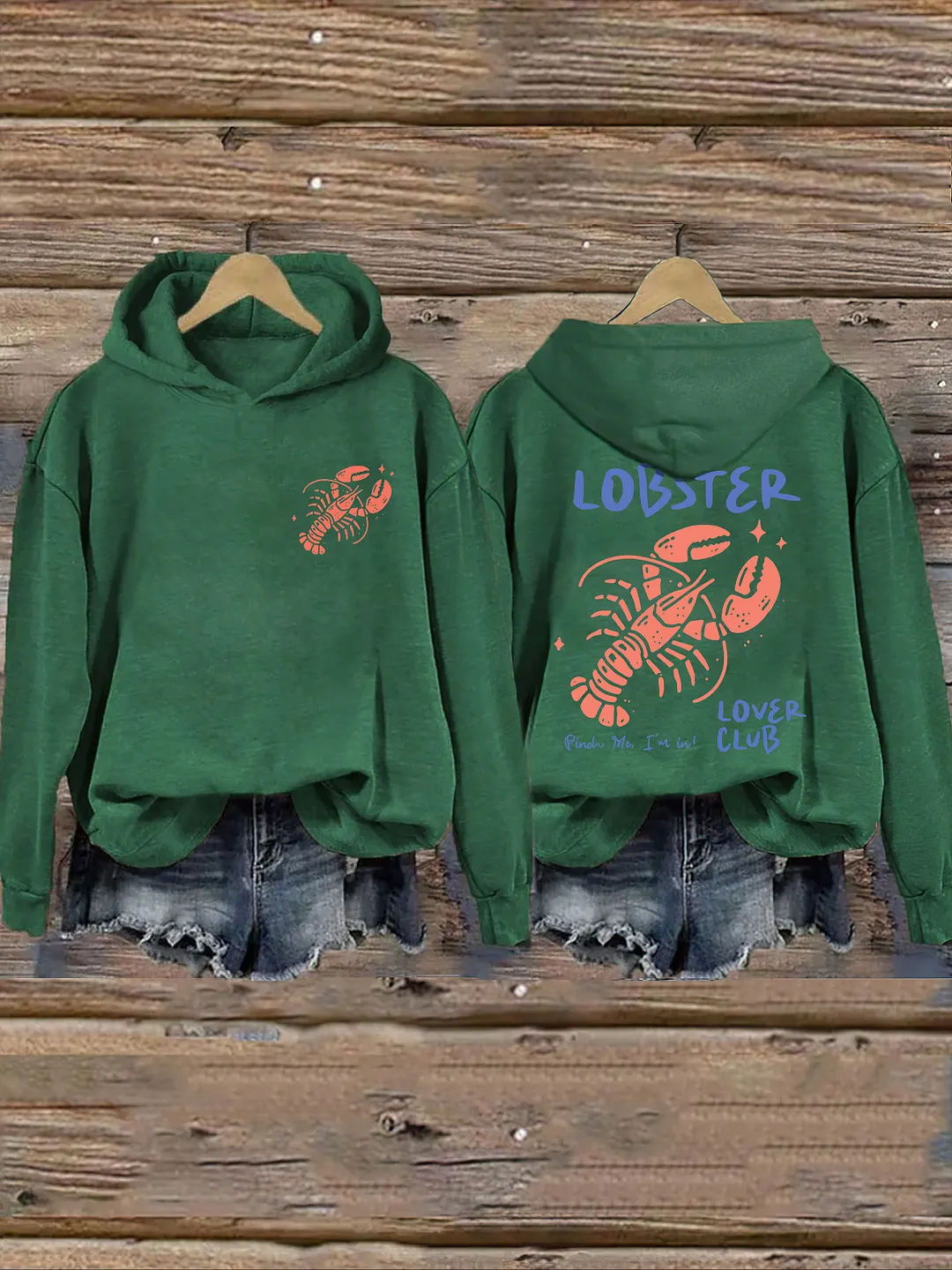 Lobster Lover Club Hoodie