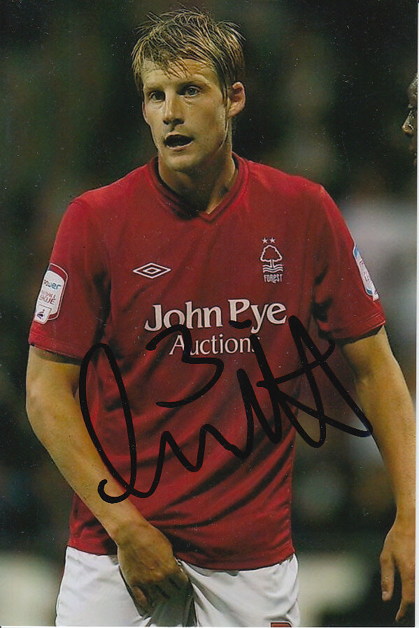 NOTTINGHAM FOREST HAND SIGNED DAN HARDING 6X4 Photo Poster painting 1.