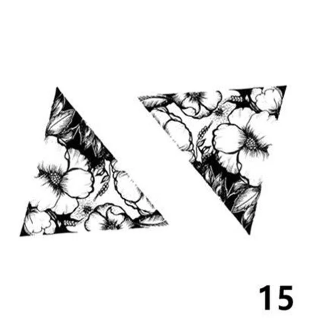 Waterproof Tattoo Stickers Cute Pattern Fake Tattoos Love Hourglass Sexy Girl Arm Clavicle Animal Wolf Temporary Tatoo Sticker