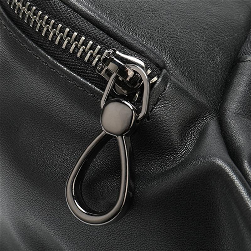 High Quality Chest Bag Multifunctional Retro Leather Waist Bag Crossbody Bag For Men