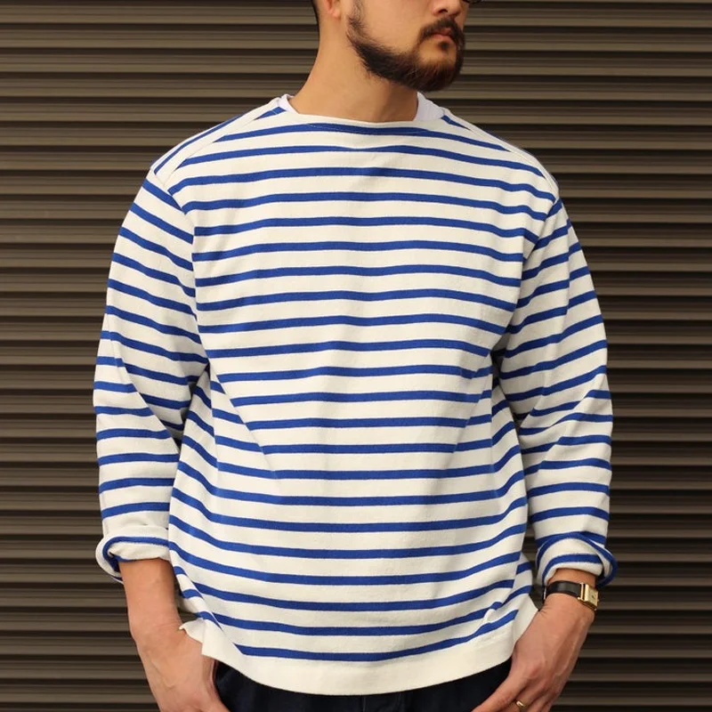 Men's Classic Casual Striped T-Shirt