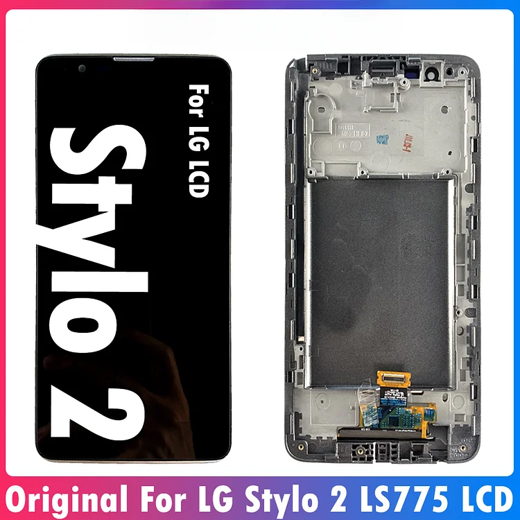5.7'' Original For LG Stylus 2 F720L K520 LCD Touch Digitizer LCD Display Assembly With Frame For Stylo 2 LS775 LCD