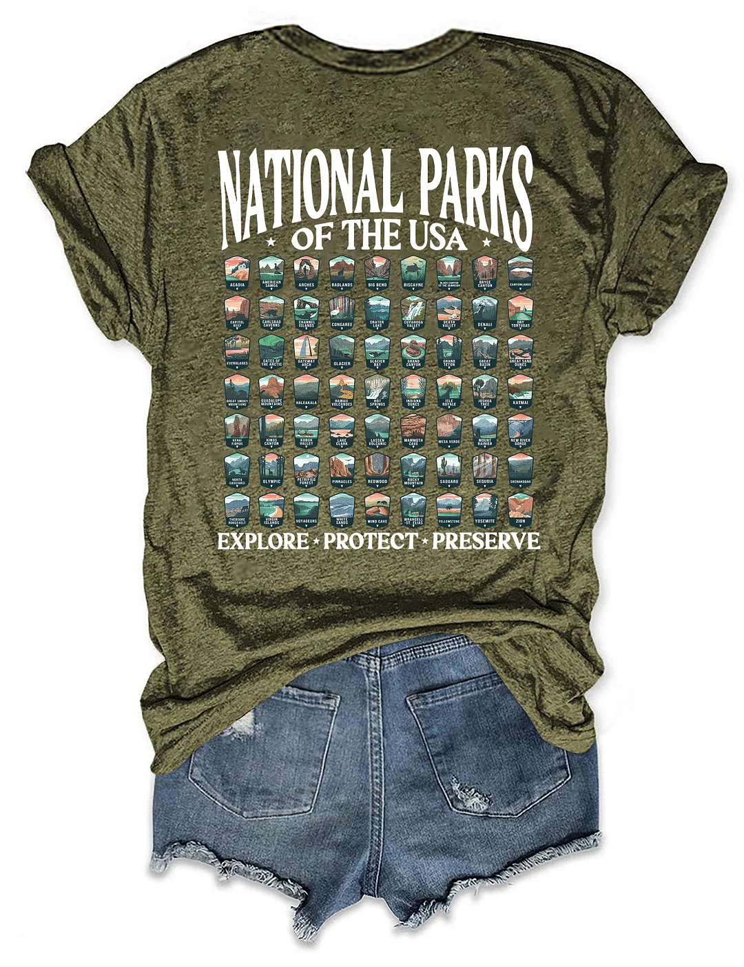 National Parks Outdoor Adventure T-shirt