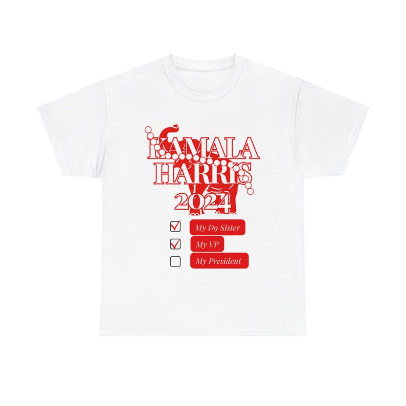 D9 Sorors for Kamala Harris tee- DST