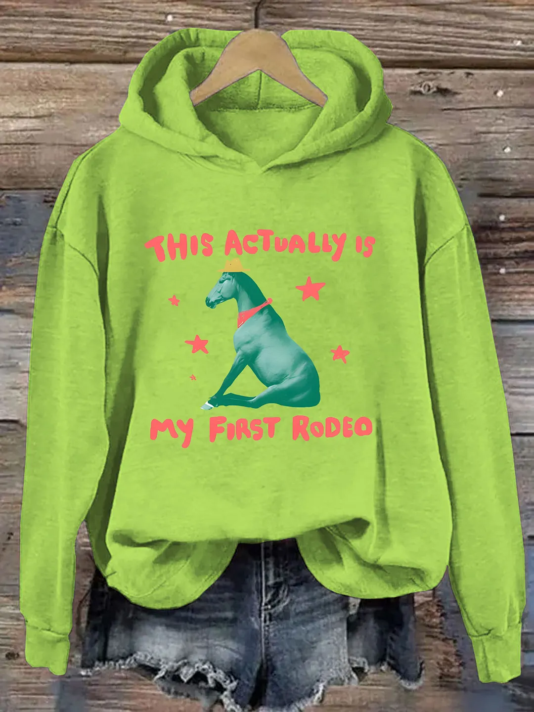 This Actually Is My First Rodeo Hoodie
