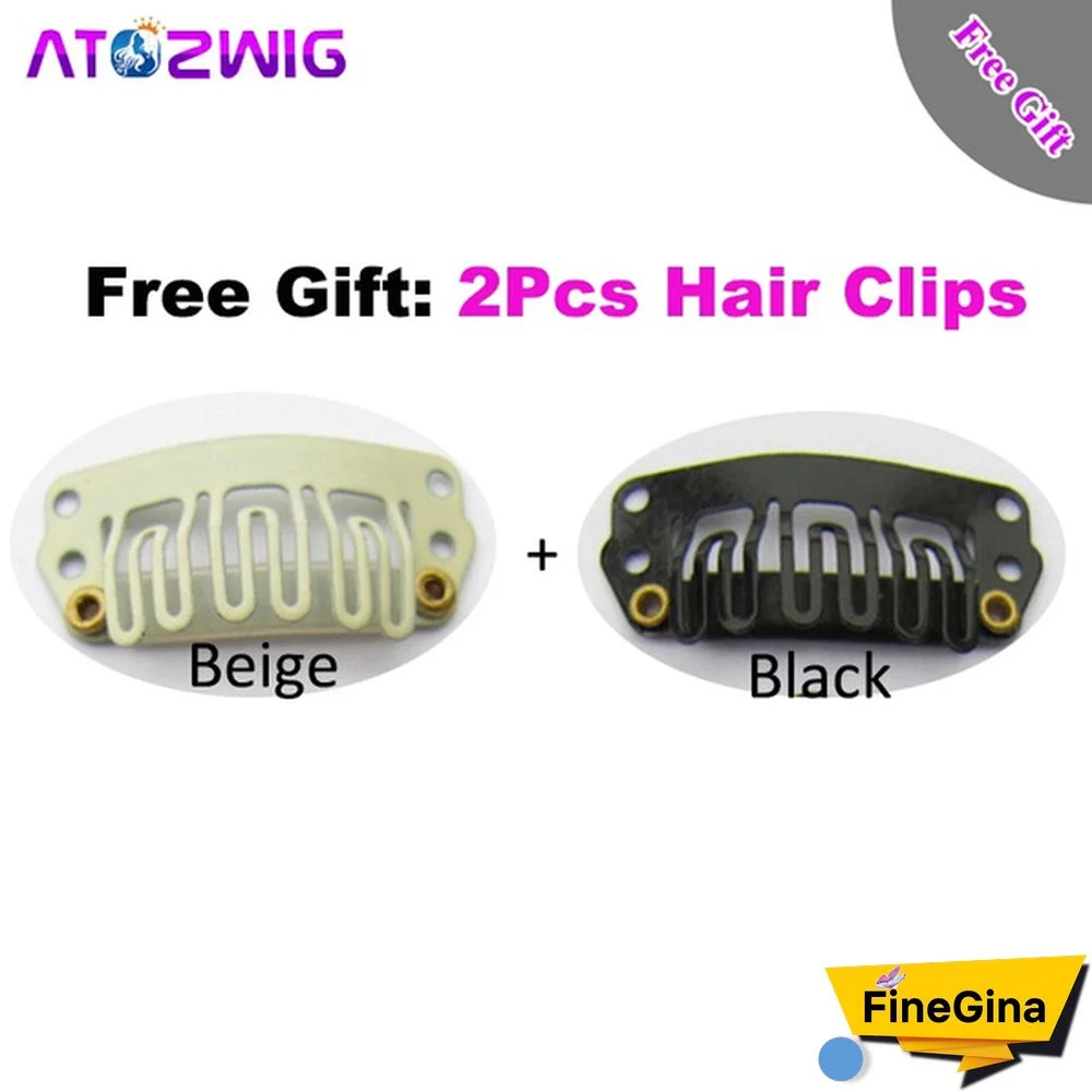 Clip In Hair Extensions Topper Hair Wig Heat Safe Healthy Toupee Hairpiece For Women