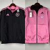 2023/2024 Inter Miami Reversible Windbreaker(black-pink)Soccer Jersey 1:1 Thai Quality topjersey