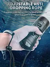 LED Dive Light Rechargeable Scuba Diving Flashlight Underwater Light for Diving