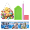 Diamond Painting Acrylic Chicken Hanging Pendant