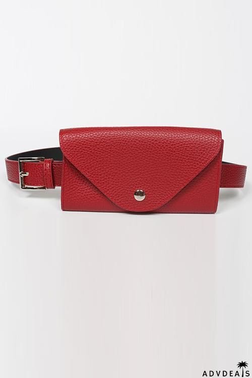 Fanny Pack Leather Belt Bag