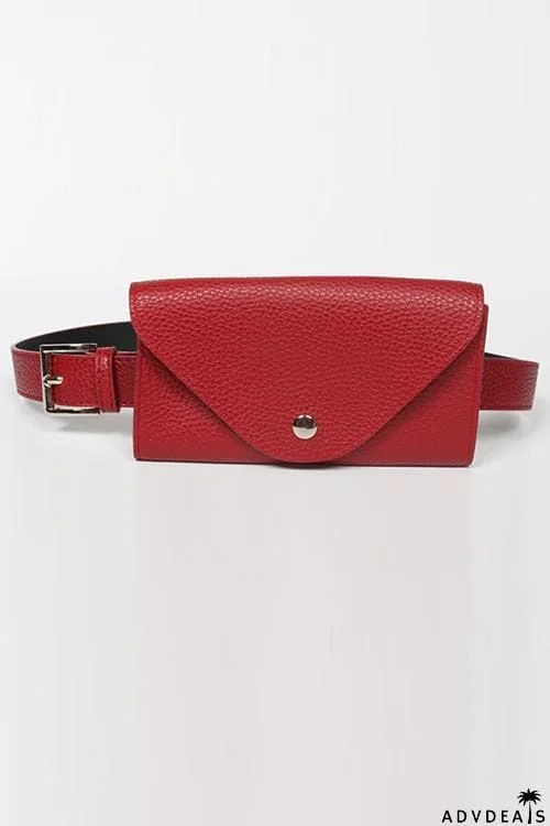 Fanny Pack Leather Belt Bag
