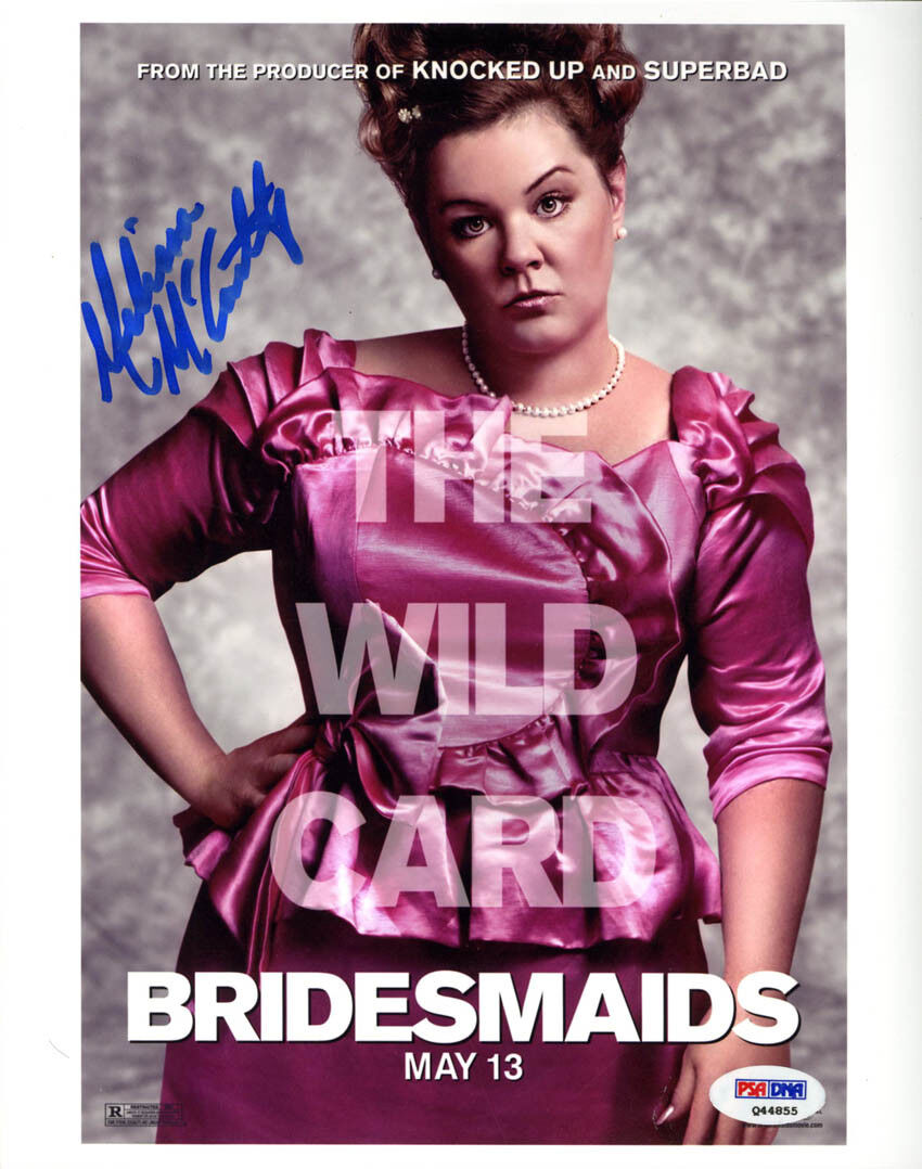 Melissa McCarthy SIGNED IN PERSON 8x10 Photo Poster painting Bridesmaids PSA/DNA AUTOGRAPHED