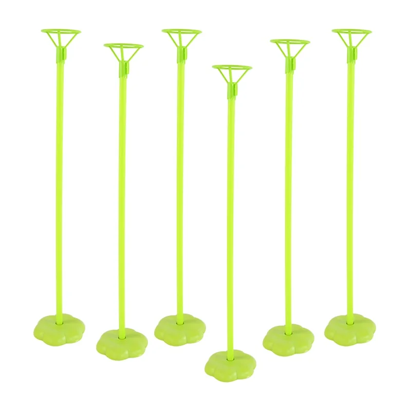 6pcs Balloon Stand Base Balloon Holder Column Support for Adult Kids Birthday Party Wedding Table Decoration Baby Shower Favors