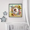 5D DIY Partial Special Shaped Drill Diamond Painting Mother Kid Kit Decor30x30cm