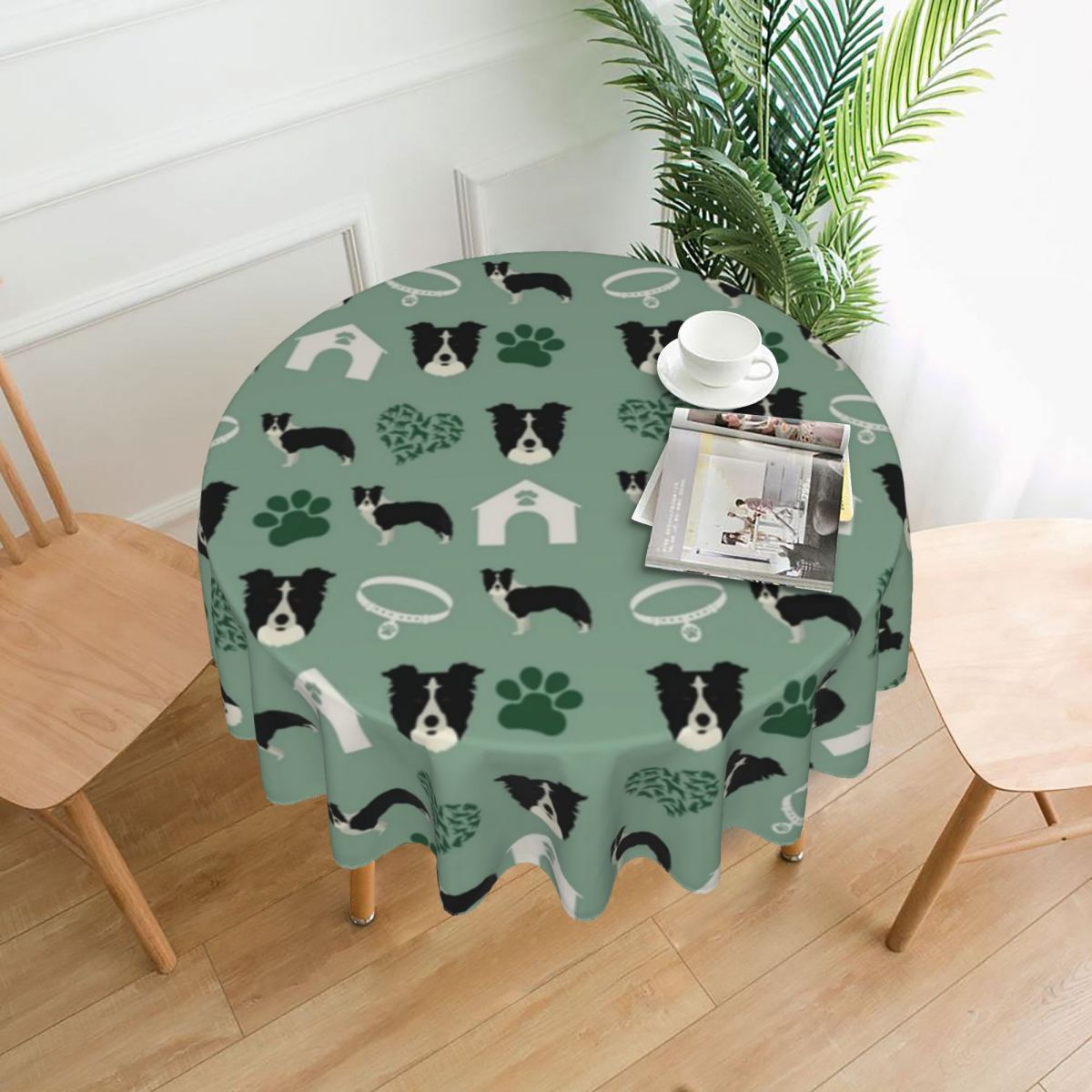 

Dog - Round Tablecloth, 90cm, 501 Original