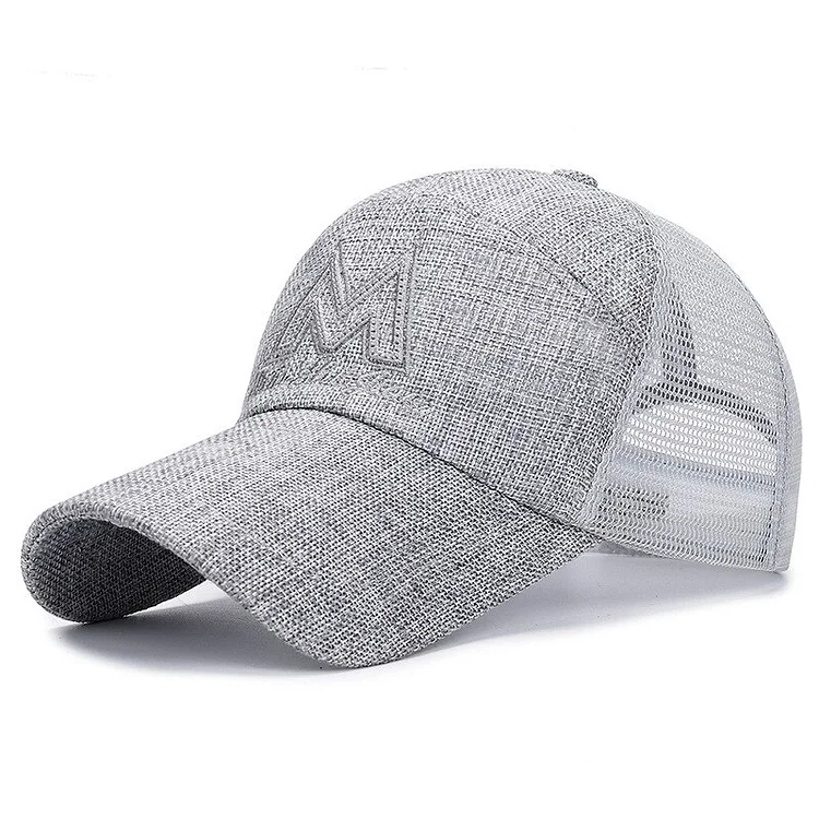 Summer Mesh Hat Outdoor Leisure Sports Sun Hat Baseball Cap Adjustable Neutral Hat Breathable Sunscreen Hats Wholesale