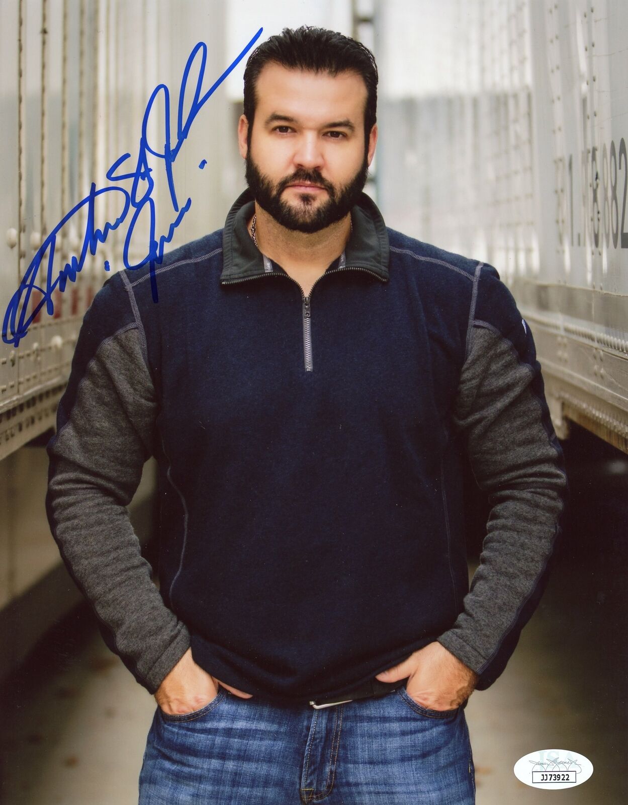 Austin St John Power Rangers Red 8x10 Photo Poster painting Signed Autograph JSA Certified COA