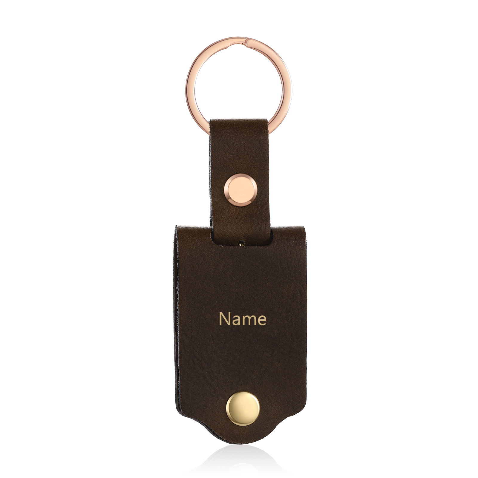 Personalised Photo & Name Pet Keychain Custom Leather Dog Cat Keychain Gifts for Him/Her-Jessemade AU