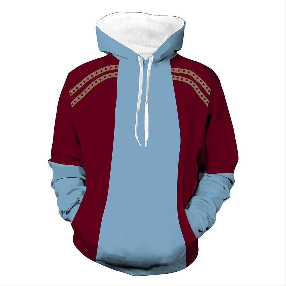 Thor Avengers 4 Endgame Fett Thor Hoodie Pulli Hooded Pullover mit Kaputze Sweatshirt