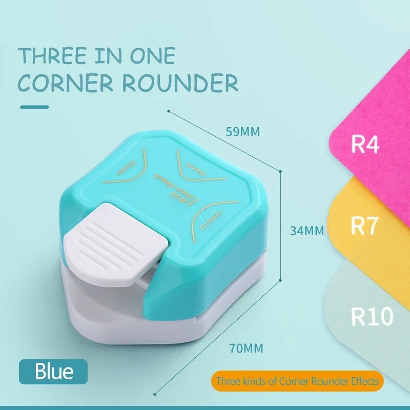 R5mm Paper Punch Corner Mini Corner Rounder Punch Planner Scrapbooking Card Paper Cutter Punch Hadmade Photo Paper Cutter Tool