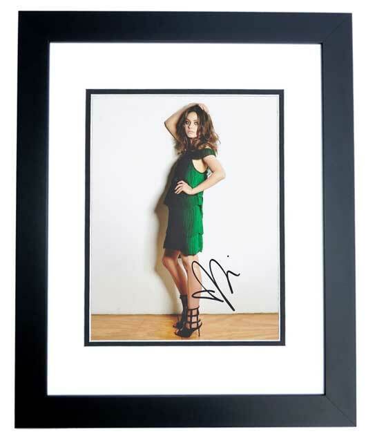 Mila Kunis Signed - Autographed Sexy 8x10 inch Photo Poster painting with Certificate - FRAMED