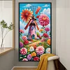 uk.everydayedeals (Limited Stock)Diamond Painting - Full Round - Flower House(40*70cm)